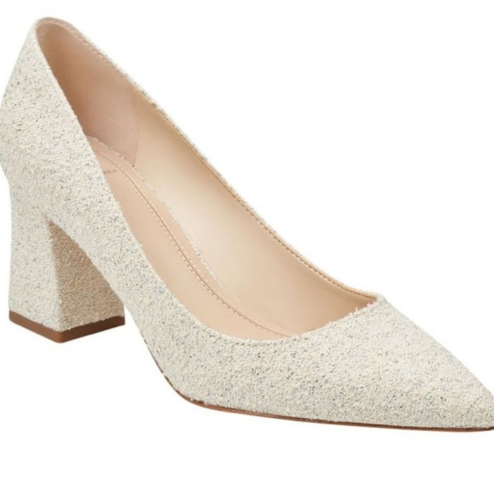 Marc Fisher Ltd Zala Block Heel Pointy Toe Pump/ … - image 1